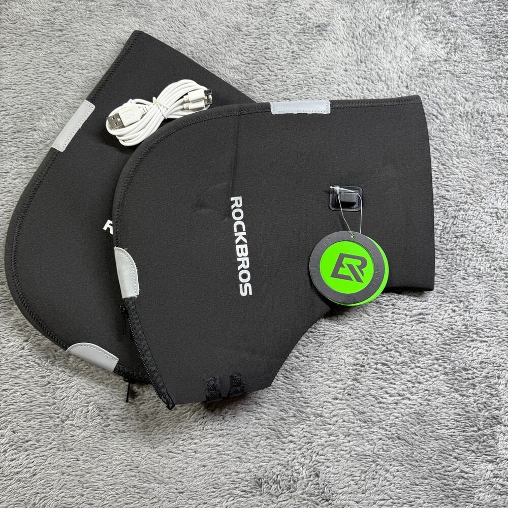 ROCKBROS Handlebar Mittens Road Bike Windproof Coldproof Commuter Covers USB NEW